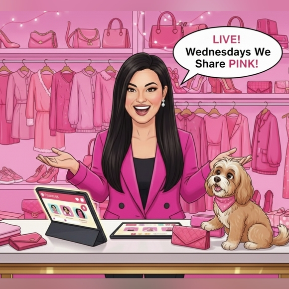 Live! ON WEDNESDAYS WE SHARE PINK, w/ Yohanna π©·π©· - Picture 2 of 3